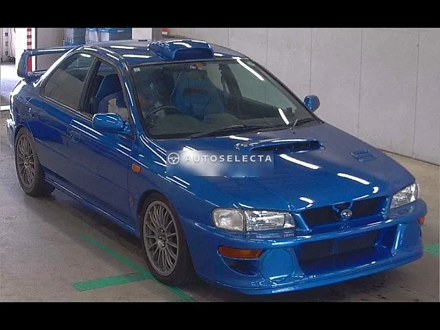 Subaru Impreza STI 2000, auction grade 4