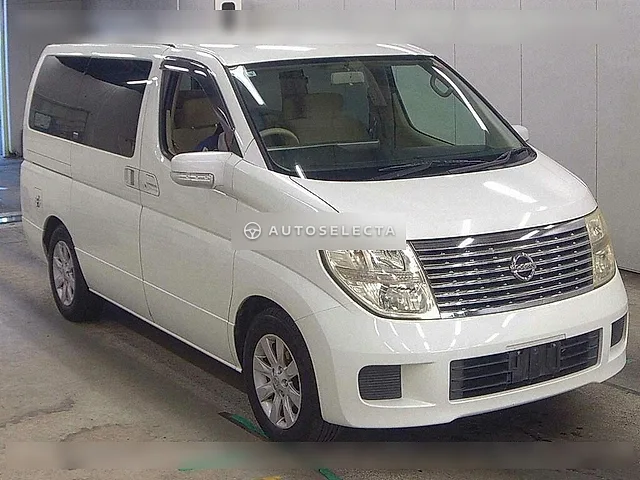 Nissan Elgrand 2004, auction grade 3.5