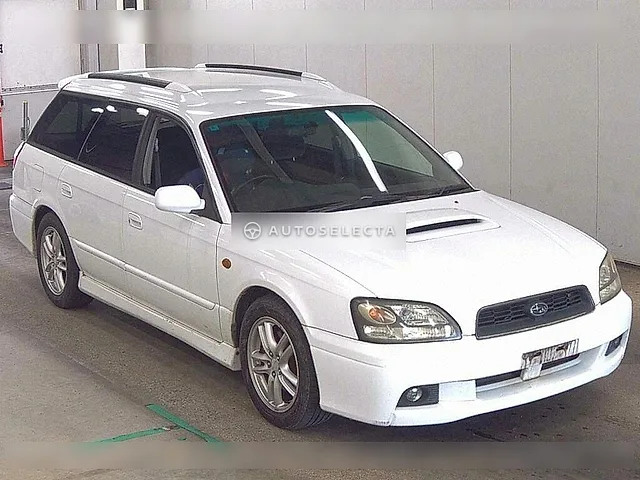 Subaru Legacy Touring Wagon 2002, auction grade 3