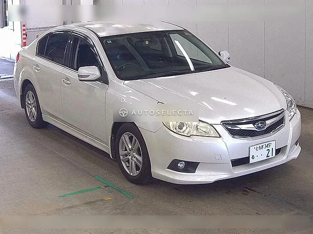 Subaru Legacy B4 2011, auction grade 3.5