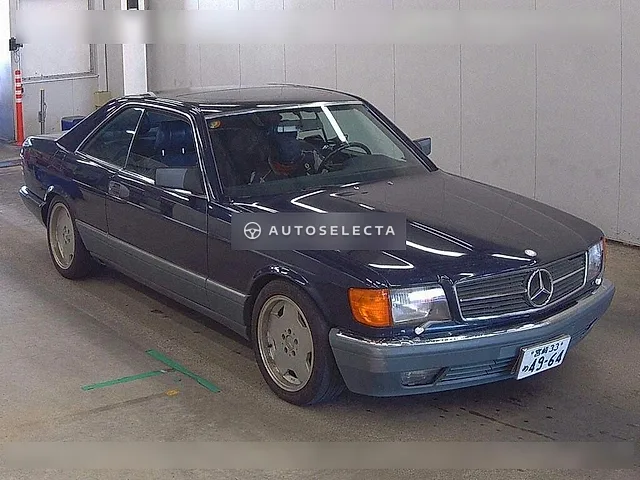 Mercedes-Benz S-Class 1988, auction grade 3