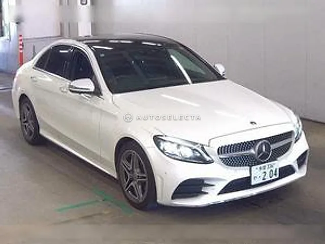 Mercedes-Benz C-Class 2020, auction grade 4