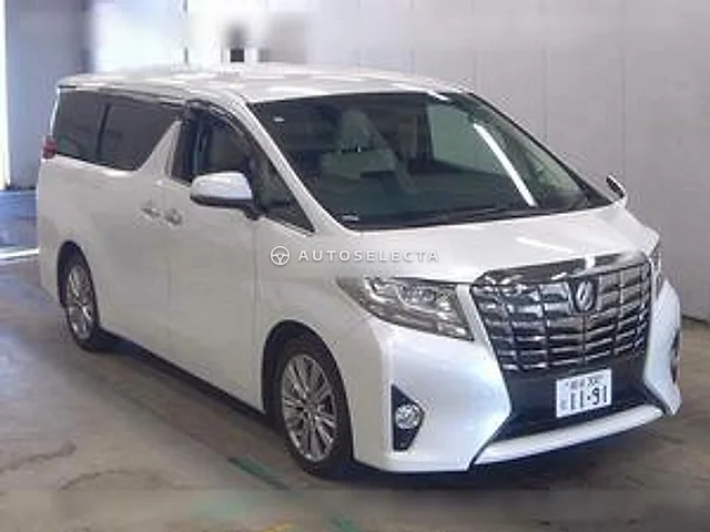 Toyota Alphard 2017, auction grade 3.5