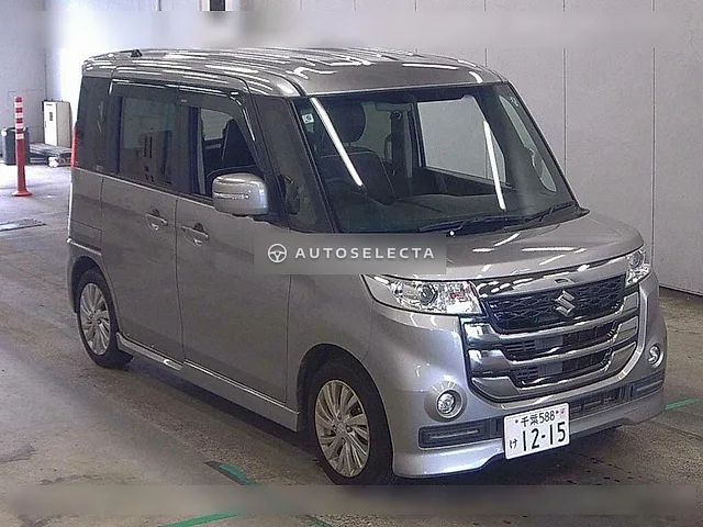 Suzuki Spacia Custom Z 2017, auction grade 4