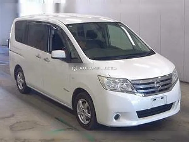 Nissan Serena 2012, auction grade 3.5