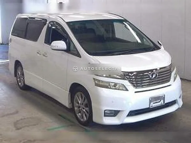 Toyota Vellfire 2011, auction grade 3.5