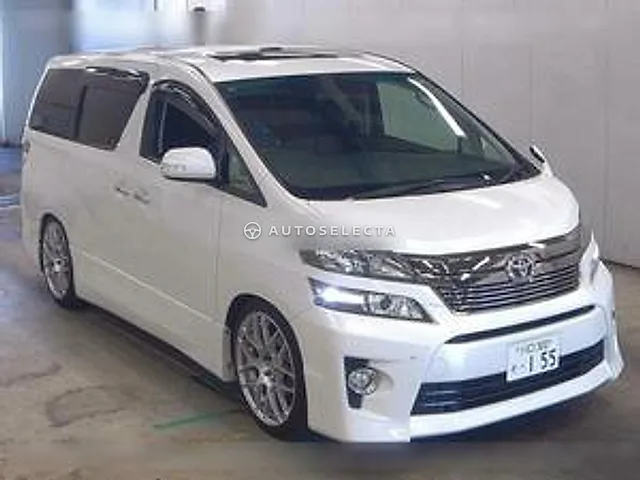 Toyota Vellfire 2014, auction grade 3.5