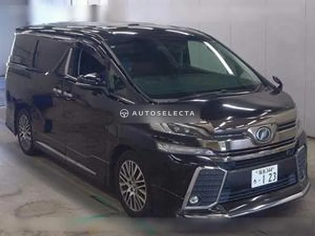 Toyota Vellfire 2016, auction grade 3.5
