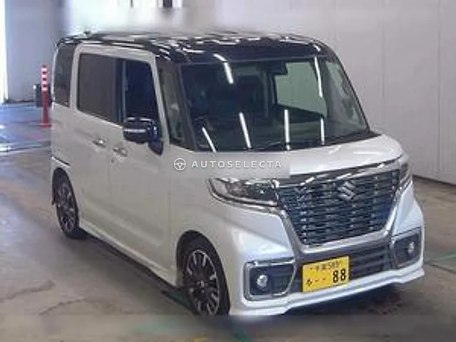Suzuki Spacia Custom 2018, auction grade 3.5