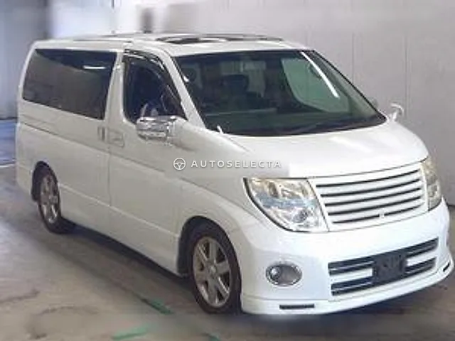 Nissan Elgrand 2009, auction grade 3