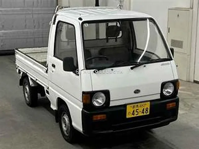 Subaru Sambar Truck 1990, auction grade 3.5