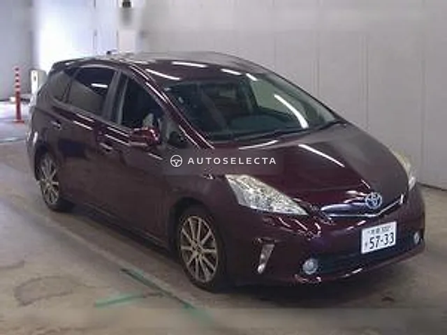Toyota Prius Alpha 2014, auction grade 4