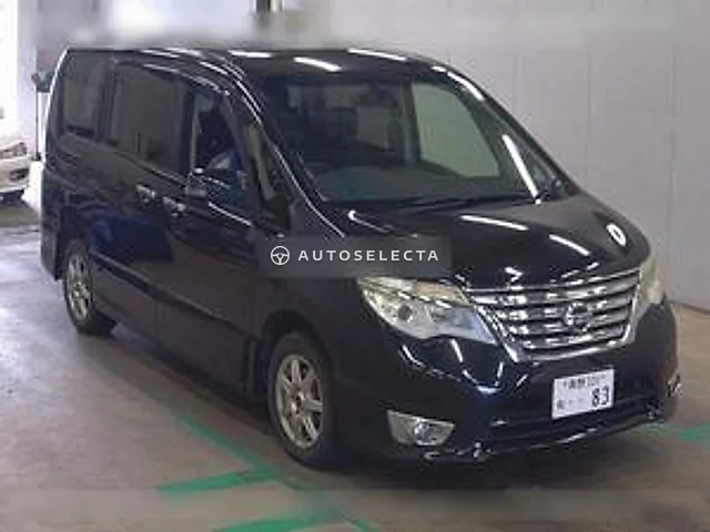 Nissan Serena 2014, auction grade 3