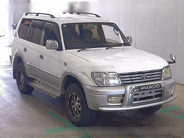 Toyota Land Cruiser Prado 2001, auction grade 3.5