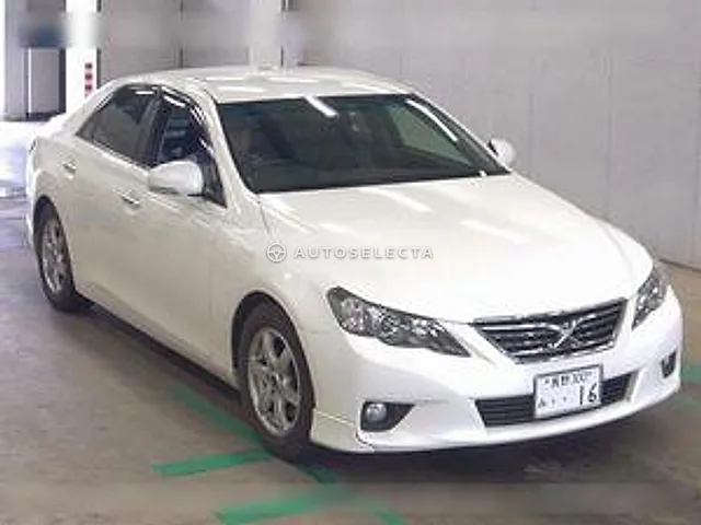Toyota Mark X 2012, auction grade 4.5