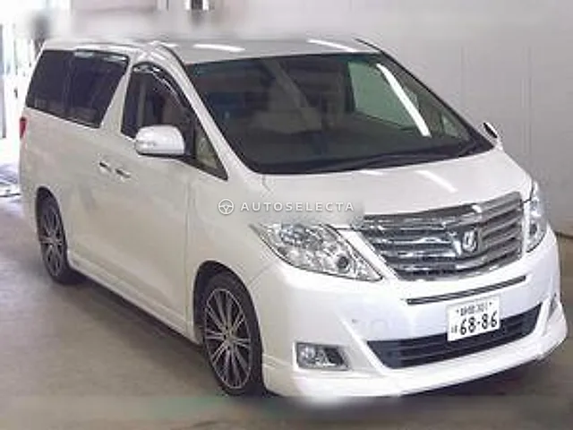 Toyota Alphard 2012, auction grade 3.5