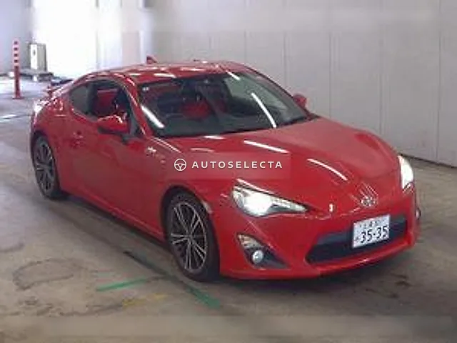 Toyota 86 2014, auction grade 3