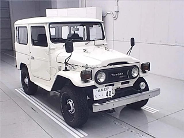 Toyota Land Cruiser 1978, auction grade 3.5