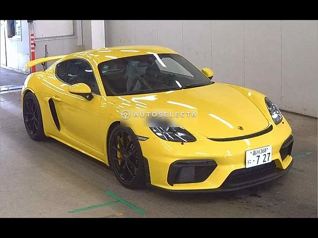 Porsche 718 Cayman 2021, auction grade 4.5