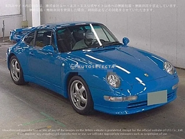 Porsche 911 1997, auction grade 4.5