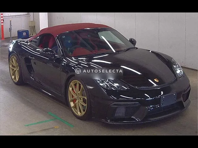 Porsche 718 Spyder 2020, auction grade 5