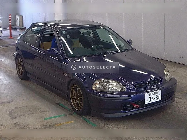 Honda Civic SiR 1996, auction grade 3.5