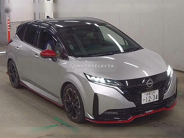 Nissan Aura Nismo 2022, auction grade 4.5