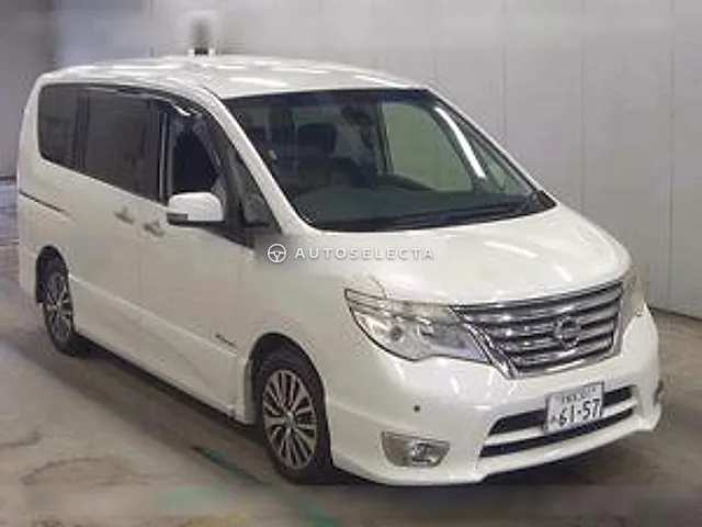 Nissan Serena 2015, auction grade 4