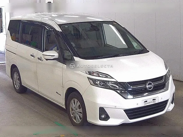 Nissan Serena 2016, auction grade 3.5