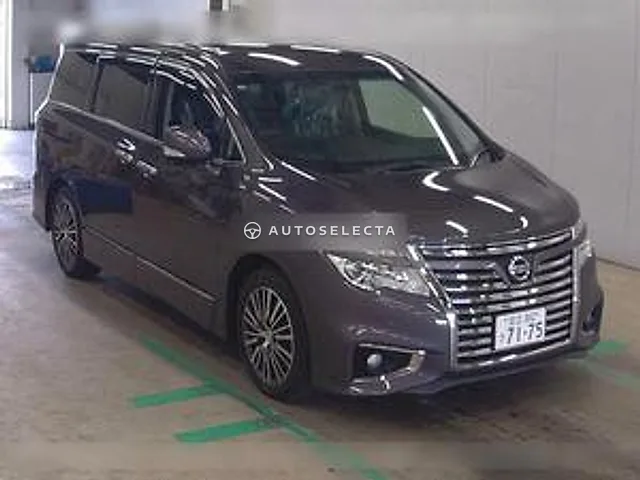 Nissan Elgrand 2014, auction grade 3.5