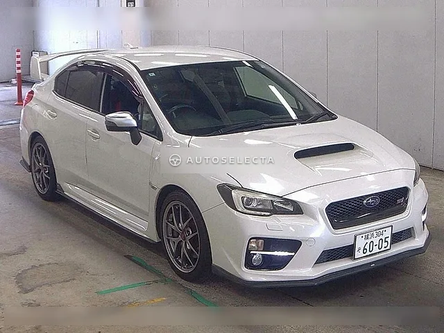 Subaru WRX STI Type S 2014, auction grade 3.5