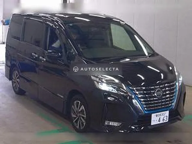 Nissan Serena 2022, auction grade 3.5