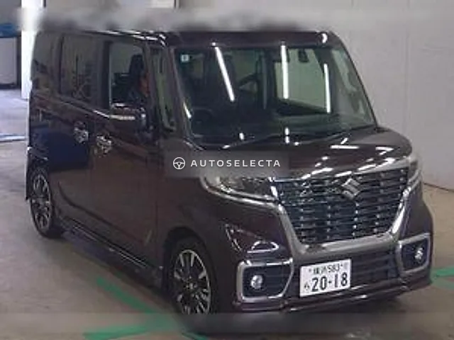 Suzuki Spacia Custom 2018, auction grade 4