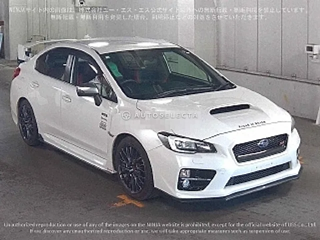 Subaru WRX STI 2014, auction grade 4.5