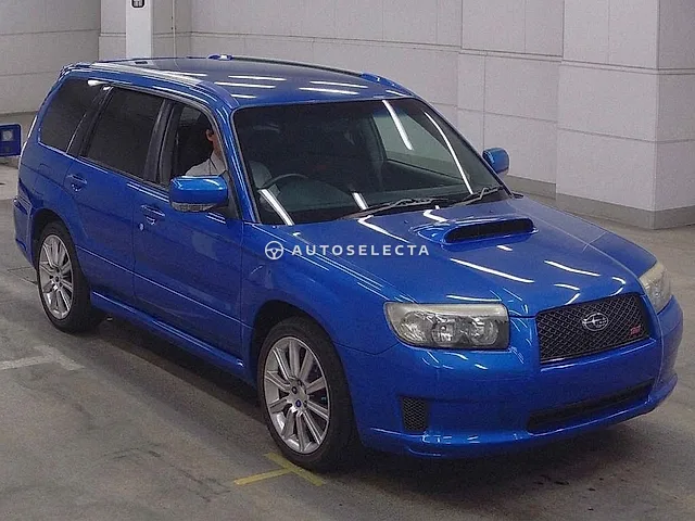 Subaru Forester STI 2006, auction grade R