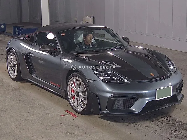 Porsche 718 Spyder 2025, auction grade 5
