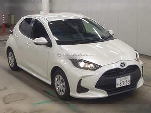 Toyota Yaris Hybrid 2022, auction grade 4