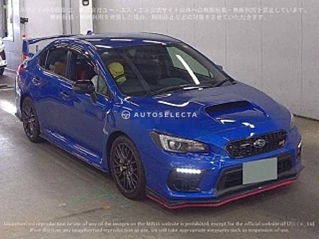 Subaru WRX STI 2020, auction grade 4.5