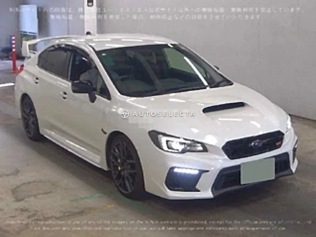 Subaru WRX STI Type S 2019, auction grade 4.5