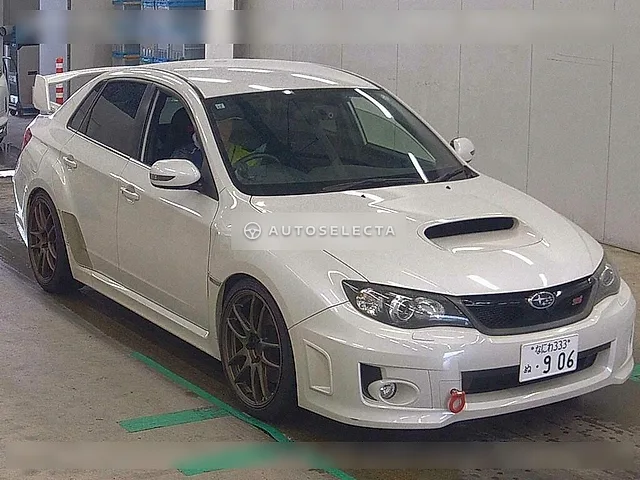 Subaru Impreza STI 2011, auction grade 4.5