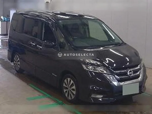 Nissan Serena 2018, auction grade 3.5