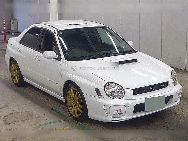 Subaru Impreza WRX STI Spec C 2002, auction grade 3.5
