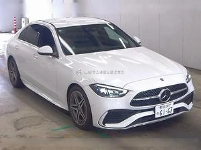 Mercedes-Benz C-Class 2022, auction grade 5