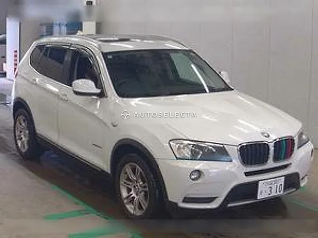 BMW X3 2012, auction grade 3.5