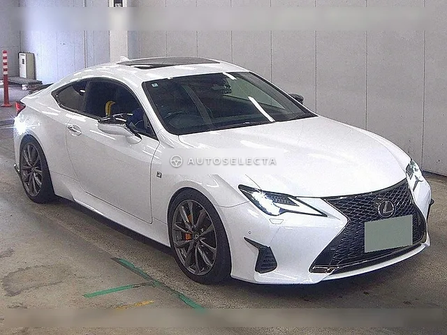 Lexus RC 2018, auction grade 4.5