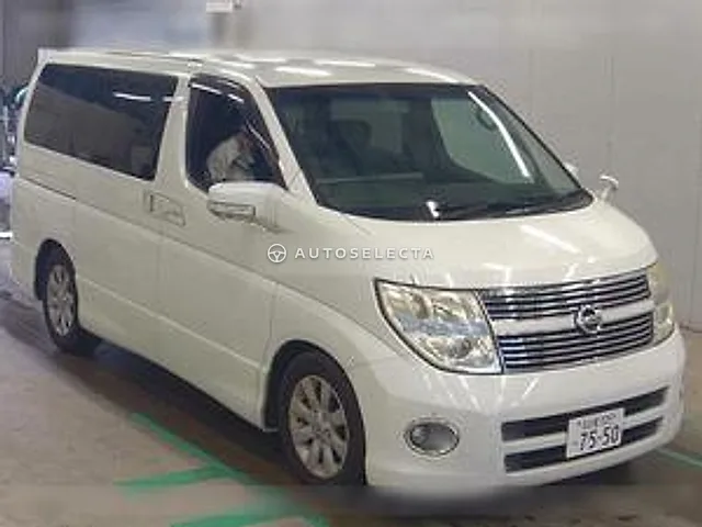 Nissan Elgrand 2008, auction grade 3.5