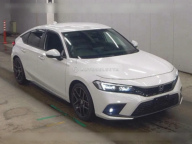 Honda Civic Hybrid 2023, auction grade R