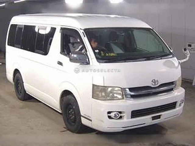 Toyota Hiace Wagon 2007, auction grade 3