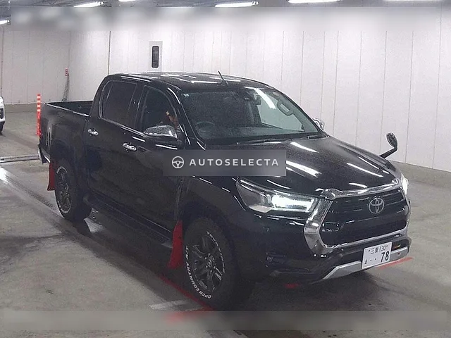 Toyota Hilux 2021, auction grade 4