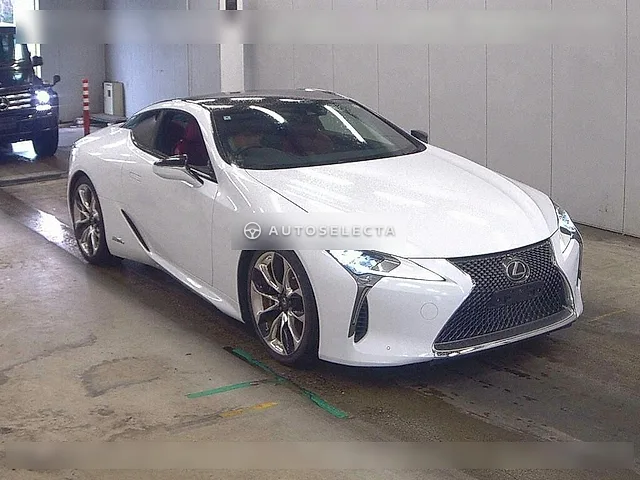 Lexus LC 2018, auction grade 4.5
